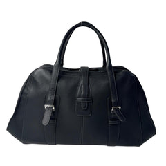 Loewe Senda Large Leather Handbag, Black, Women's — Like New