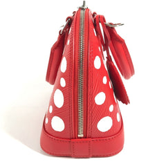 LOUIS VUITTON M21698 LV x YK Yayoi Kusama Epi Infinity Dot Polka Alma BB Shoulder Bag 2-Way Crossbody Handbag Leather Women's Red — Like New