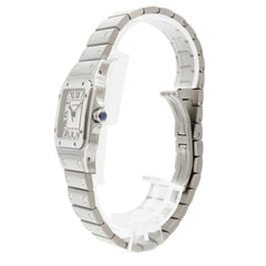 Cartier Santos Galbee LM W20060D6 Ivory Dial Men's Watch — Very Good