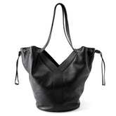 Yves Saint Laurent Saint Laurent Paris Tote Bag Y Hobo Calf Leather 833160 SAINT LAURENT PARIS Black Handbag — Like New