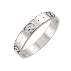 Gucci Icon #20 Ring, 18K WG (White Gold 750) — Like New