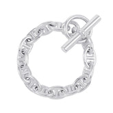 Hermes Chaine d'Ancre PM Bracelet, 14 links, SV925 silver — Like New
