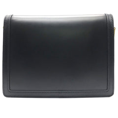 LOUIS VUITTON M55821 LV Lock Chain Dauphine MM Shoulder Bag Calfskin Women's Noir Black G-200910-19 — New - Store Return