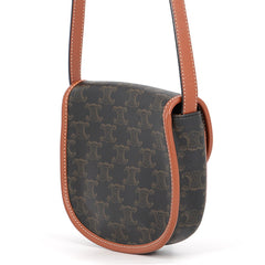 Celine Shoulder Bag Mini Besace Triomphe 196702BZJ.04LU CELINE Handbag Pouch — Like New