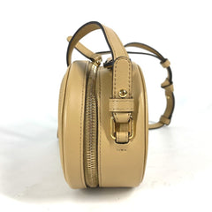 FENDI 8BS058 Pochette Camera Case Small Orlock MINI CAMERA CASE Bag Handbag Shoulder Leather Women's Beige — New - Store Return