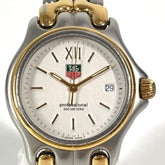 TAG HEUER S05.013M Cell Series Professional 200 Two-Tone Men's Watch, Stainless Steel/GP, Silver — Good