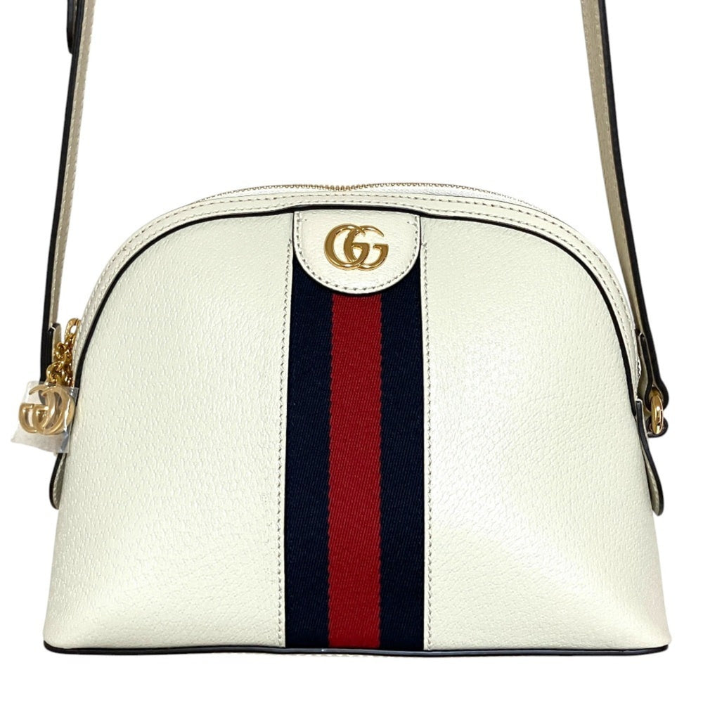 GUCCI GG Marmont Ophidia Sherry Line Shoulder Bag 719881 Off-White Women's — New - Store Return
