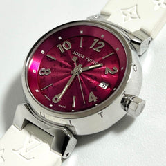 Louis Vuitton LOUIS VUITTON Ladies Watch Tambour Monogram Q121W — Very Good