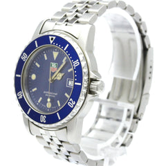 TAG HEUER Professional Stainless Steel Quartz Mens Watch WD1214 — Good