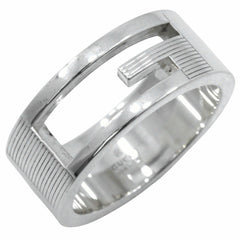 Gucci Branded G Ring, Size 13, 925 Sterling Silver, Approx. 7.9g, Women's, I213023109 — Like New