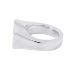 Hermes ring, Clou de Forge ring GM, SV925 silver, size 49. HERMES ring — Like New