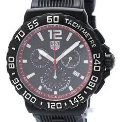 TAG HEUER Formula 1 Chronograph Steel Quartz Watch CAU1116 Polished — Very Good