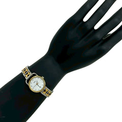 HERMES Vintage Profile GP Stainless Steel Quartz Watch Gold 32947 — Good