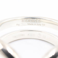 Hermes Lima Ring - Sterling Silver 925 Women's Ring/Finger Tone — New - Store Return