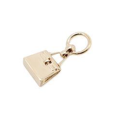 Hermes scarf ring, Twilly Mini Kelly, HERMES charm — Like New