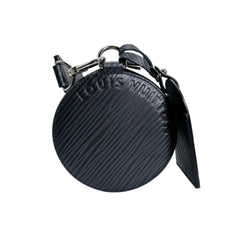 Louis Vuitton Soft Polochon PM Epi Leather Handbag, M24324, Black — Like New