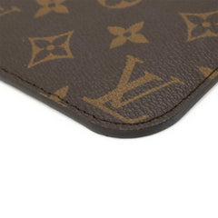 LOUIS VUITTON Monogram Neverfull PM Pouch, Multi-Pouch, Pivoine, M41245 — Like New
