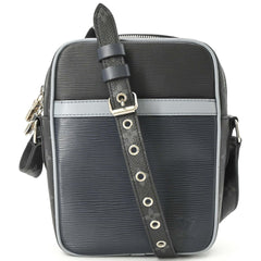 LOUIS VUITTON Louis Vuitton Danube PM Shoulder Bag Epi Monogram Eclipse Black Navy M53421 — Like New