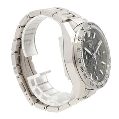 TAG Heuer Carrera Calibre 02 Sport CBN2A10 Green Dial Men's Watch — Good