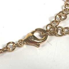 CHANEL B24C CC Coco Mark Star Chain Choker Rhinestone Necklace Metal Women's Gold G-240925-27 — New - Store Return