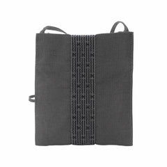 Hermes Herline Pochette Shoulder Handbag, Canvas, Gray — Like New