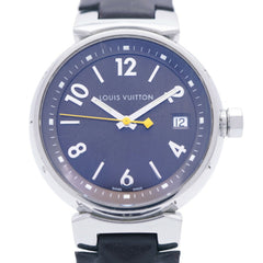 Louis Vuitton Tambour Q1311 Quartz Watch SS/Leather Brown LV 1419LOUIS VUITTON Women's — Fair