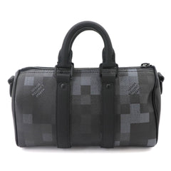 Louis Vuitton Keepall Bandouliere 25 Damouflage Black 2-way Hand/Shoulder Handbag Noir M14919 RFID — New - Store Return