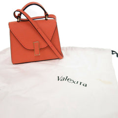 Like new Valextra Iside Belt in calf leather, orange, 3-way handbag, belt bag, shoulder 0285Valextra — Like New