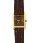 Cartier Must Tank SM GP 82975613 Watch, Manual Winding — Good