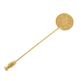 Like new Hermes Serie gold pin brooch accessory 0147 — Like New
