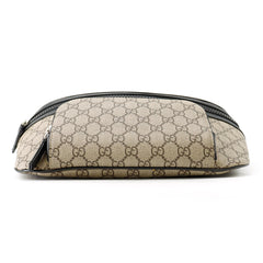 Gucci GG Supreme Belt Bag 779843 GUCCI Waist Black Handbag — Like New