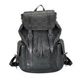 Gucci GUCCI Backpack GG Embossed Leather 625770 Black — Like New