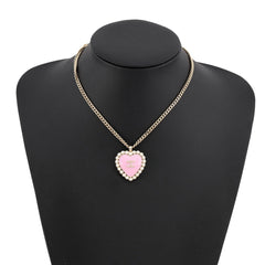 Chanel Necklace, Coco Mark Heart, Faux Pearl, B25B ABG221, CHANEL, Chanel, Women's, CHANEL NECKLACE — Like New