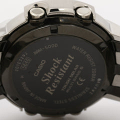 CASIO G-SHOCK FULL METAL AW-500 SERIES AWM-500D-1A8JF Gray Silver Stainless Steel Men's Watch — Like New