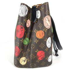 LOUIS VUITTON M45956 Monogram Cameo NeoNoe MM Bucket Shoulder Bag in Canvas, Brown, for Men and Women — Like New