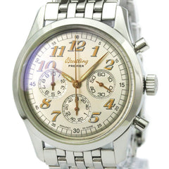 BREITLING Headwind Stainless Steel Automatic Mens Watch A40035 Polished — Very Good