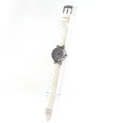 Louis Vuitton Tambour Monogram QA115 SS Quartz Watch — Good