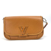 LOUIS VUITTON M59459 Epi Bussi NM Pochette Shoulder Bag in Leather, Women's, Beige — Like New