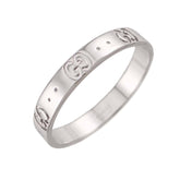 Gucci Icon Ring #25, 18K WG (White Gold 750) — Like New