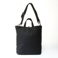 Burberry 2-way Nylon Shield Shopping Tote Bag, Black, WS25782 — Like New