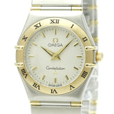 OMEGA Constellation 18K Gold Steel Ladies Watch 1362.30 Polished — Very Good