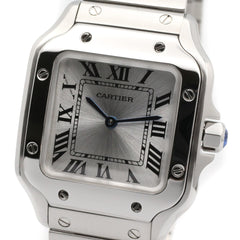Cartier Santos de SM Watch, Stainless Steel, Ladies, Silver Tone, WSSA0082 — Very Good