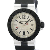 BVLGARI Aluminum Rubber Quartz Ladies Watch AL29A — Very Good