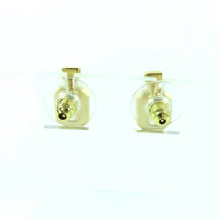 CHANEL C25C Coco Mark Perfume Bottle Earrings, Gold, Comes with Box and Dust Bag, Made in France, Women's — Like New