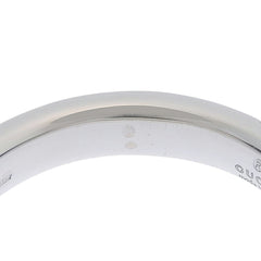 Gucci Diamantissima Ring, 18K White Gold, approximately 4.8g, Size #10 (approximately US size 10) — Like New