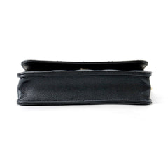 Chanel Chain Shoulder Bag Matelassé Coco Mark Phone Holder Caviar Skin AP3482 CHANEL Smartphone Case Handbag — Like New