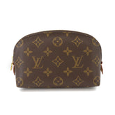 Louis Vuitton Monogram Pochette Cosmetic PM Handbag Pouch Brown M47515 — Like New