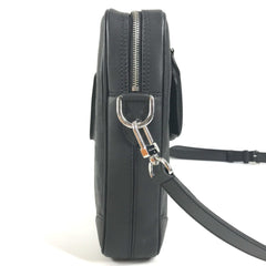 LOUIS VUITTON N40444 Damier Infini Porte Documents Voyage PDV Bag 2-Way Shoulder Handbag Business Leather Men's Women's Onyx Black — Like New