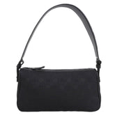 Salvatore Ferragamo Gancini Semi-Shoulder Bag for Women, Black, AU-21 3834. (Shoulder bag, black, women's) — Like New
