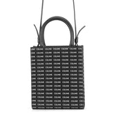 Celine Mini Vertical Cabas Leather Handbag 194372DT2 CELINE 2-way Shoulder Bag Black White — Like New